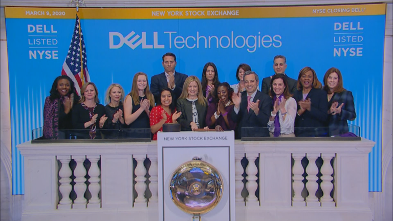 The closing bell of the New York Stock Exchange on Monday, March 9, 2020. (WTTW News via CNN) The closing bell of the New York Stock Exchange on Monday, March 9, 2020. (WTTW News via CNN)