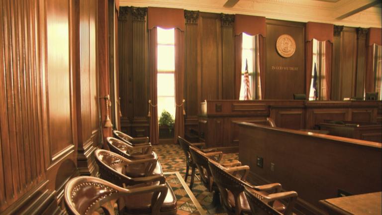 File photo of a courtroom. (WTTW News)