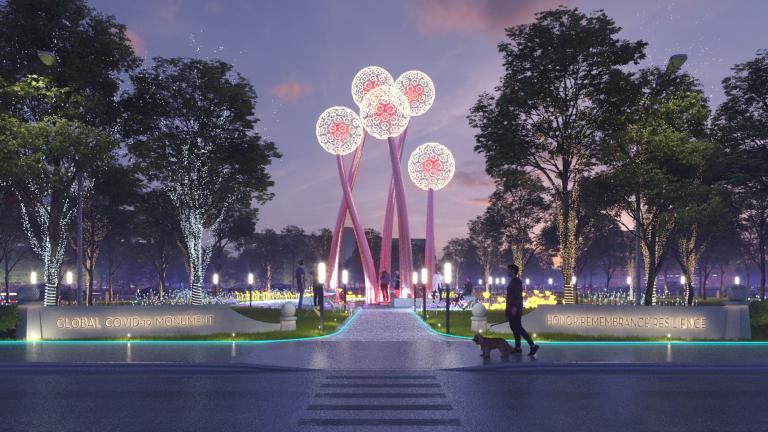 (Courtesy of the COVID-19 Monument Commission)