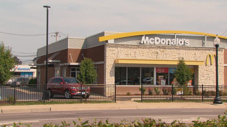 A McDonald’s restaurant in Chicago. (WTTW News)