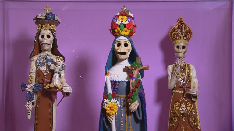 (Sólo un poco aquí: Day of the Dead, National Museum of Mexican Art)