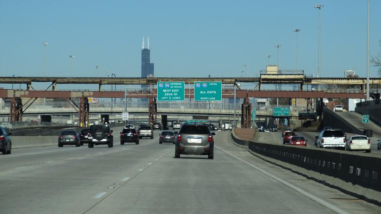 Anti-violence protesters plan to shut down a portion of the Dan Ryan Expressway on Saturday, July 7, 2018. (Ken Lund / Flickr)