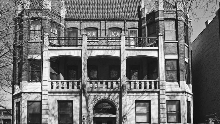 Launten Apartment Building, 1907. (Credit: Susan O'Connor Davis)