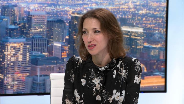 Deborah Witzburg appears on “Chicago Tonight” on April 16, 2026. (WTTW News)