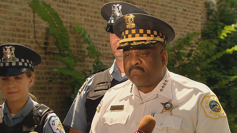 Eddie Johnson, Chicago's top cop.