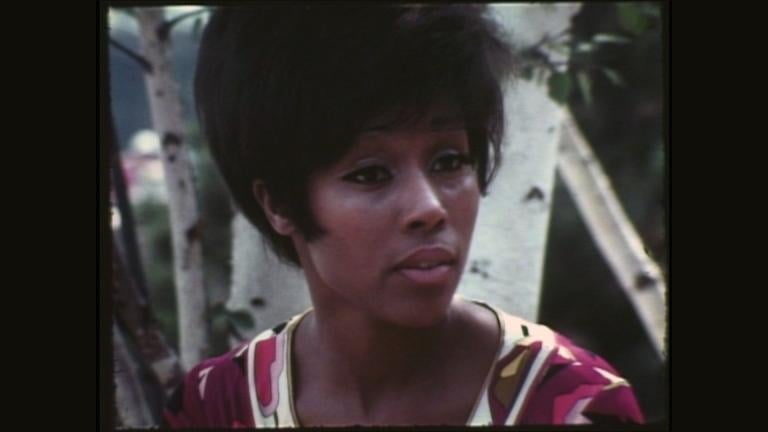 A still image from video shows an interview with Diahann Carroll on “Our People.” (WTTW)
