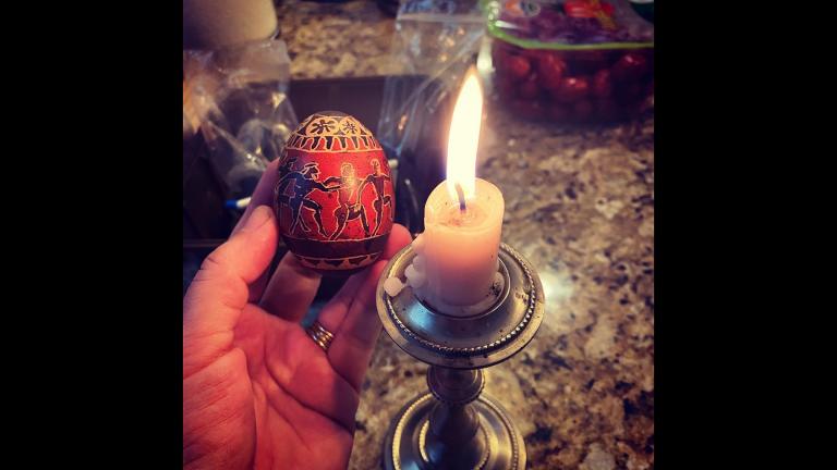 Alice’s pysanky (Courtesy of Alice)