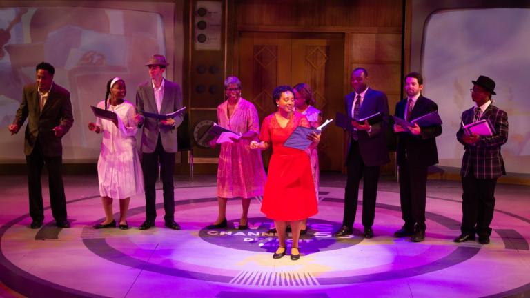 The cast of “Dreams & Fantasies: The Dorothy Dandridge Story.” (Courtesy of the Black Ensemble Theater)