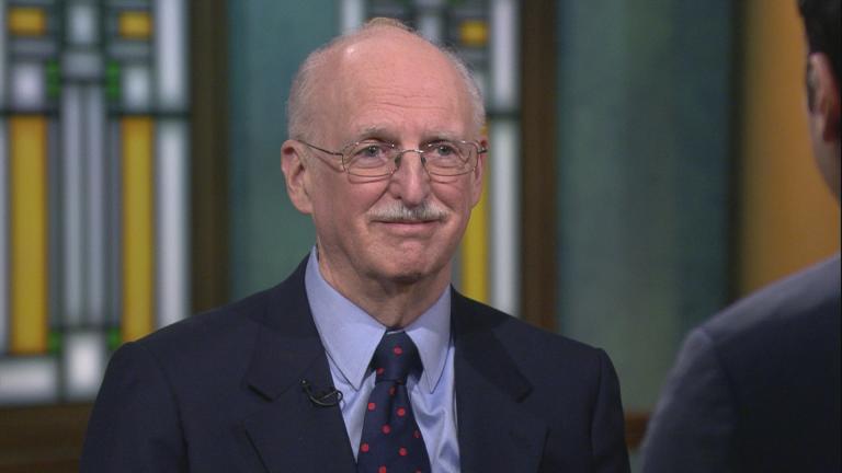 Judge Douglas Ginsburg appears on “Chicago Tonight” on Feb. 4, 2020. (WTTW News)