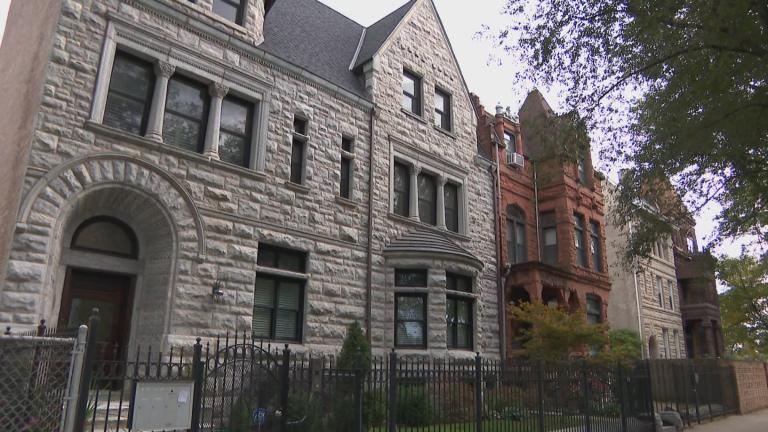 File photo of homes in the Douglas neighborhood. (WTTW News)
