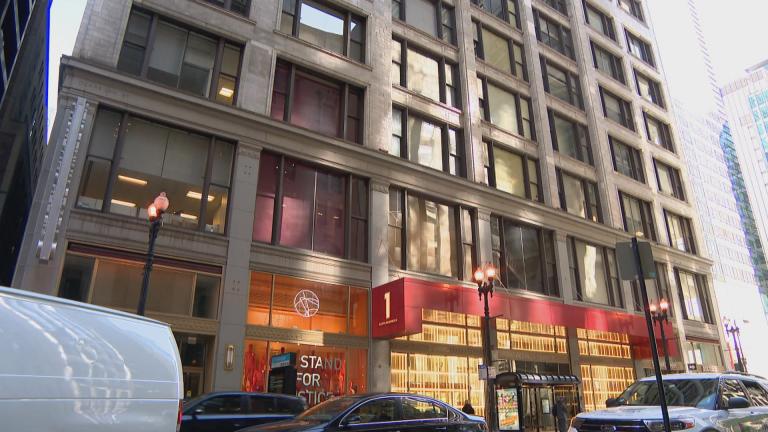 1 N. Dearborn St. in Chicago. (WTTW News)
