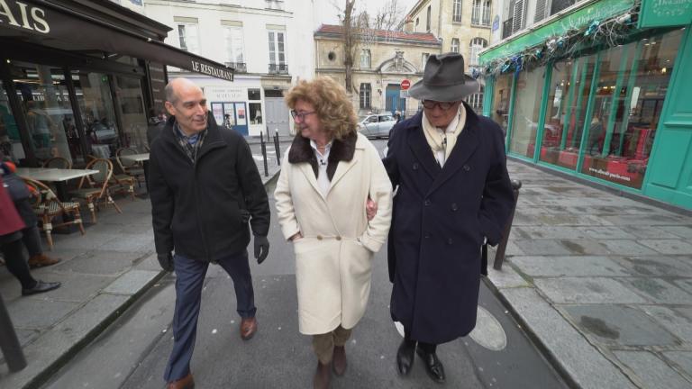 A still image from the documentary “Architects Marc and Nada Breitman: Talk of the Town.”