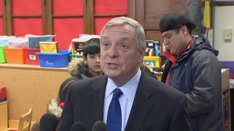 “I stick with my original interpretation,” Sen. Dick Durbin said Monday. “I am stunned that this is their defense.”