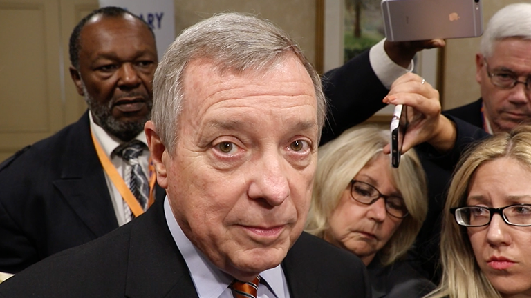 U.S. Sen. Dick Durbin (Evan Garcia / Chicago Tonight)