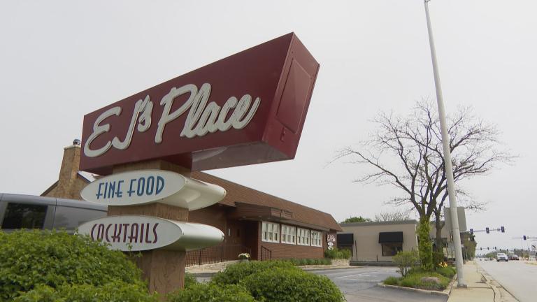 The restaurant EJ’s Place in Skokie, Illinois. (WTTW News)