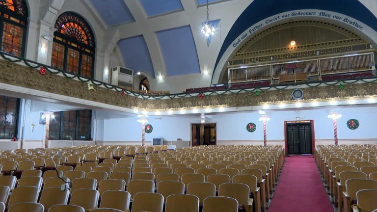 The Ebenezer Missionary Baptist Church is a historical institution and landmark that has been in the neighborhood for nearly 120 years. (WTTW News)