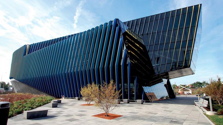 Northeastern Illnois University’s El Centro campus in Avondale (World Architects / Facebook) 