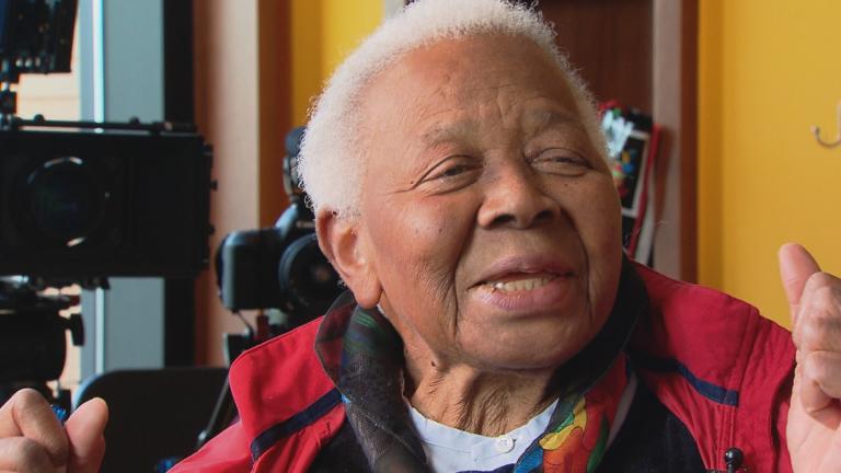 Ella Jenkins in an interview with WTTW News in 2014. (WTTW News)