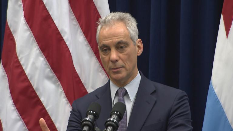 “No one thing is going to solve the problem across four funds,” Mayor Rahm Emanuel said of Chicago’s pension crisis on Wednesday, Dec. 12, 2018.