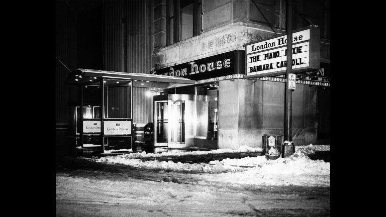 London House, considered one of the foremost jazz clubs in the country, was open from 1946 through the early ‘70s. (Courtesy Neal Samors)
