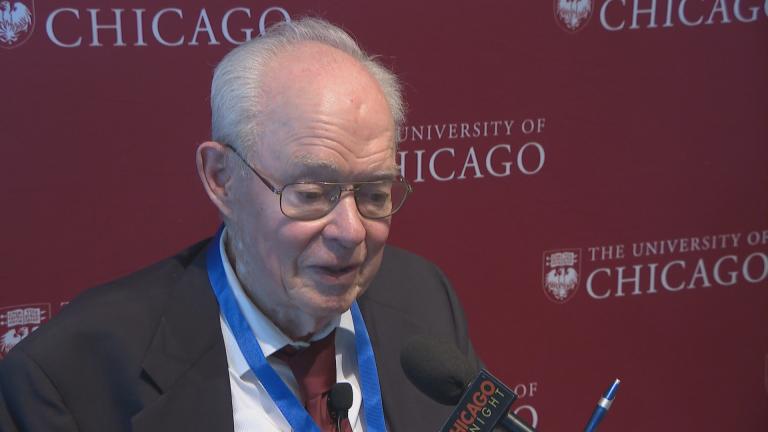 Retired University of Chicago astrophysicist Eugene Parker speaks with Chicago Tonight on Tuesday, July 31, 2018.