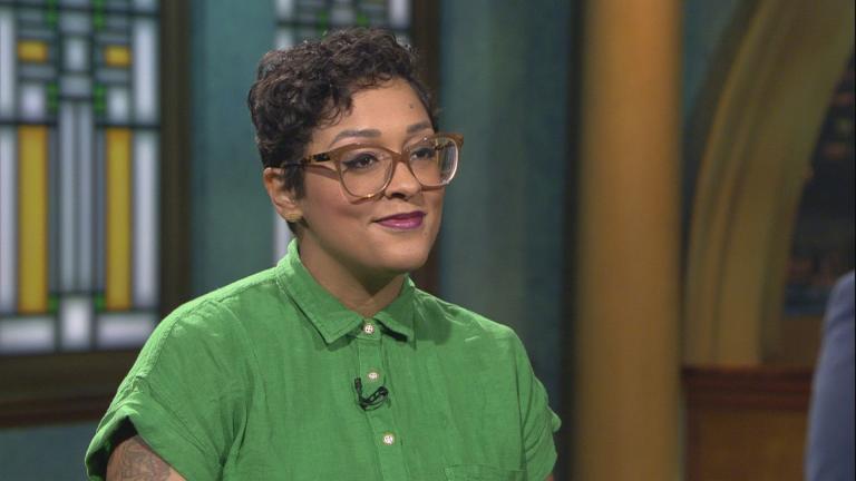 Eve Ewing appears on “Chicago Tonight.”