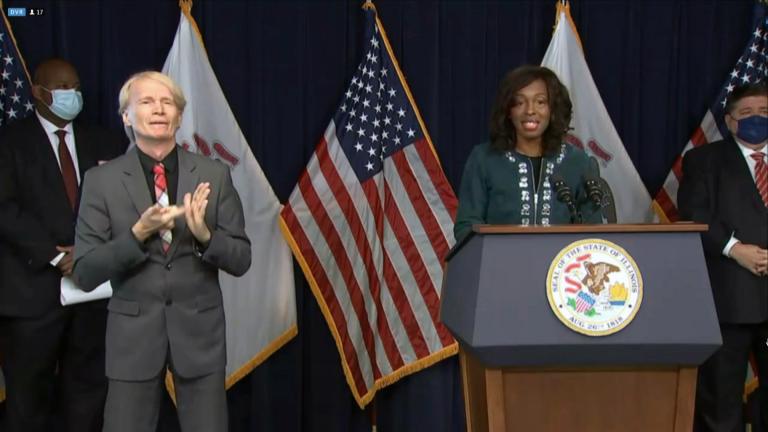 In Illinois the COVID vaccine distribution got underway, and Illinois fully reopened in June. But, vaccine resistance, the delta variant, and later omicron caused cases to surge again. (WTTW News)