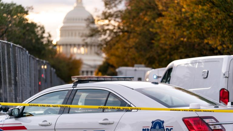 Washington Metropolitan Police investigate near the U.S. Capitol, Oct. 19, 2022, in Washington. (AP Photo / J. Scott Applewhite, File)