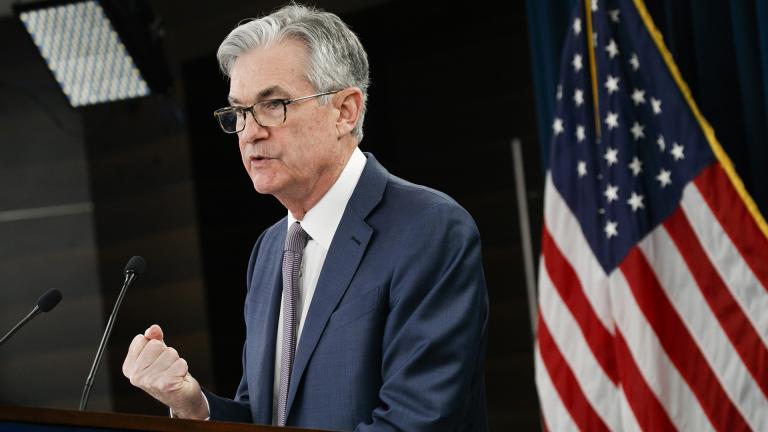 In this March 3, 2020 file photo Federal Reserve Chair Jerome Powell speaks during a news conference in Washington. (AP Photo / Jacquelyn Martin, file)