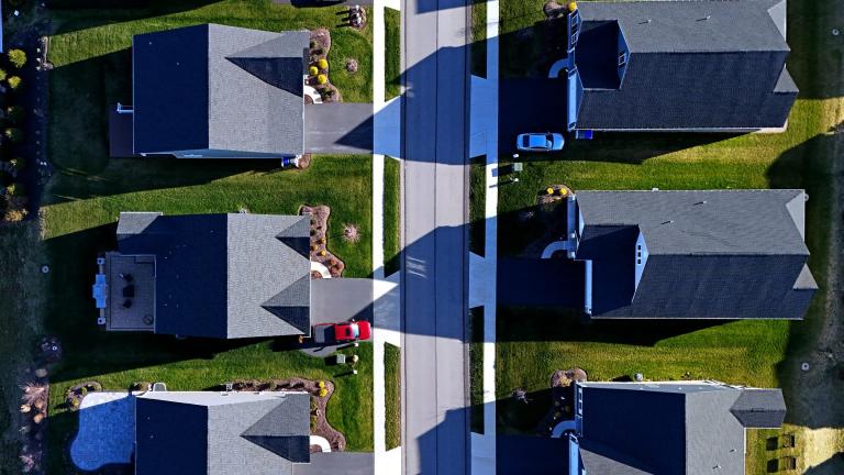  A housing development in Middlesex, Pa., is shown on March 29, 2024. (AP Photo / Gene J. Puskar, File)