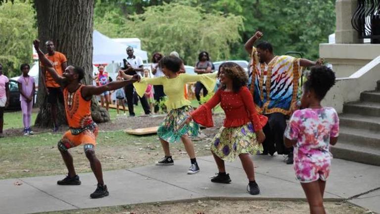 Festival of Life dancers. (Felicia K. Apprey)