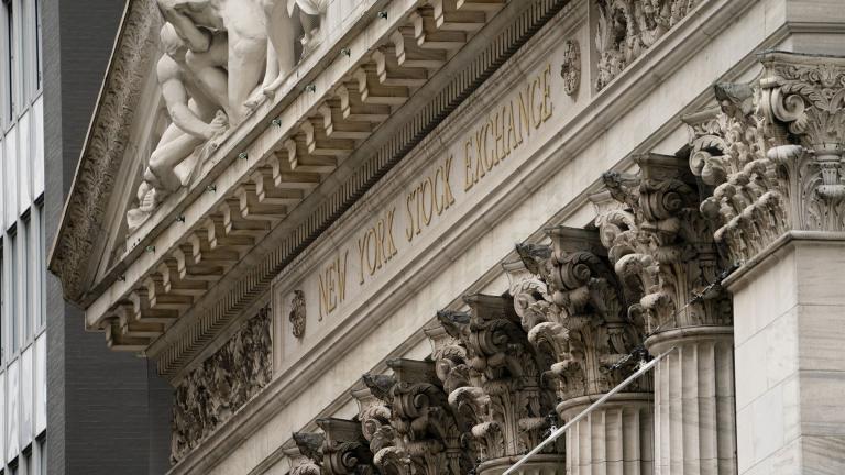 The New York Stock Exchange operates during normal business hours in the Financial District, Wednesday, Oct. 13, 2021, in New York. (AP Photo / John Minchillo, File)