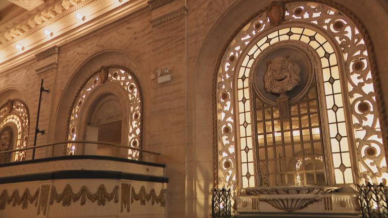 An interior view of the Fine Arts Building, 410 S. Michigan Ave. (WTTW News)