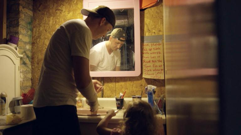 A still image taken from “Firsthand: Living in Poverty.” (WTTW)