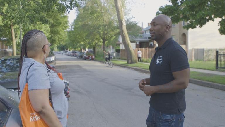 A scene from the new WTTW digital series “Firsthand: Gun Violence.” (WTTW)