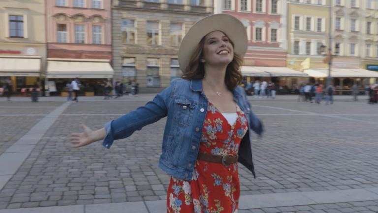 A still image of Aleksandra August from her new series “Flavor of Poland.” (Courtesy of American Public Media)