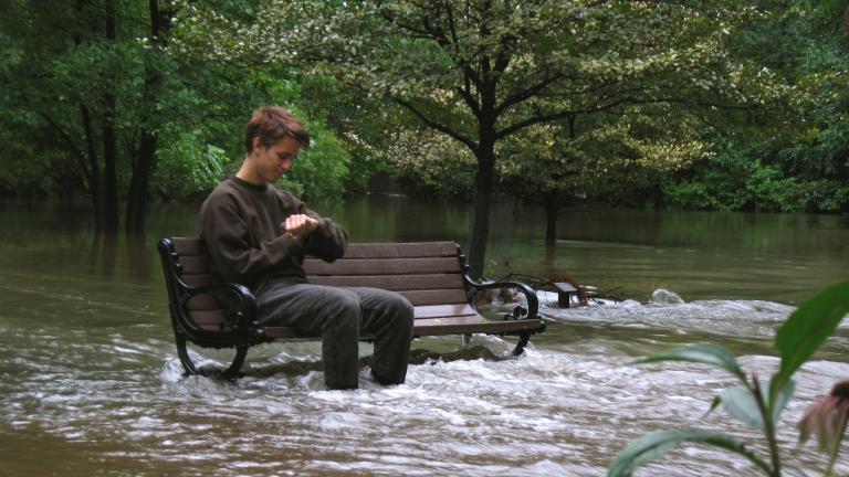 Wet weather means it's time to minimize water entering the city's combined sewer system. (Vivek Jena / Flickr) Wet weather means it's time to minimize water entering the city's combined sewer system. (Vivek Jena / Flickr)
