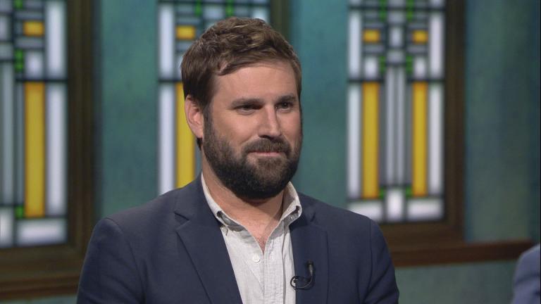 Author Timothy Denevi appears on “Chicago Tonight.”