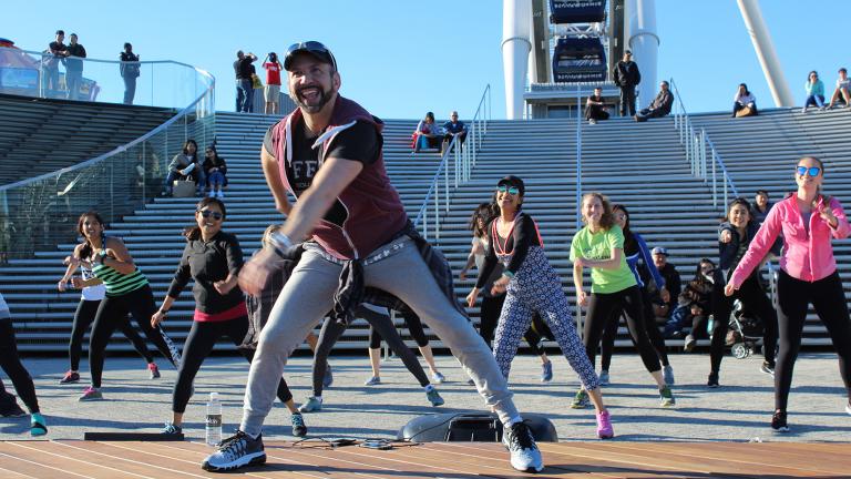 Summer Fitness Supported by LifeStart (Credit: James Richards IV Photography)