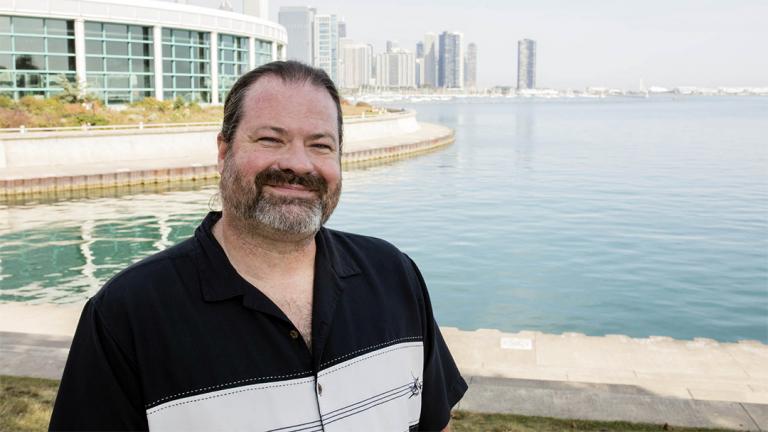 Dr. Andrew Casper, Shedd Aquarium's new director of freshwater research (Courtesy © Shedd Aquarium)