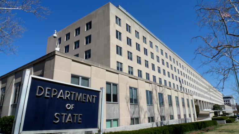 In this March 9, 2009 file photo, The Harry S. Truman Building, headquarters for the State Department, is seen in Washington. (AP Photo / J. Scott Applewhite, File)