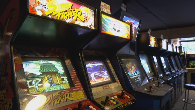 Brookfield’s Galloping Ghost Arcade is home to more than 950 games. (WTTW News)