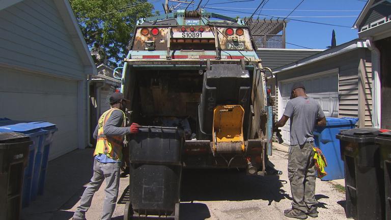 waste management garbage truck jobs in chicago
