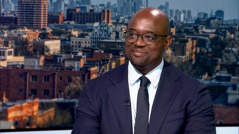 Dr. Garth Walker appears on “Chicago Tonight” on Aug. 25, 2026. (WTTW News)