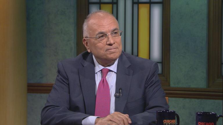 Gery Chico appears on “Chicago Tonight” on July 3, 2019.