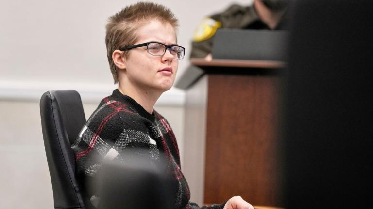 FILE - Morgan Geyser appears in a Waukesha County courtroom, Jan. 9, 2025, in Waukesha, Wis. (AP Photo/Morry Gash, file)