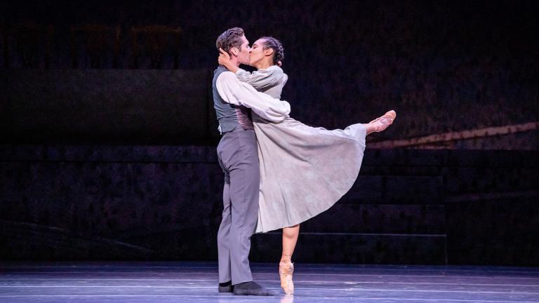 Greig Matthews and Amanda Assucena in Joffrey Ballet’s production of “Jane Eyre.” (Photo by Cheryl Mann)