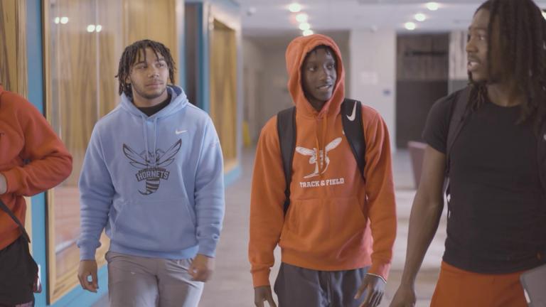 A still from the documentary “Opportunity, Access and Uplift: The Evolving Legacy of HBCUs."