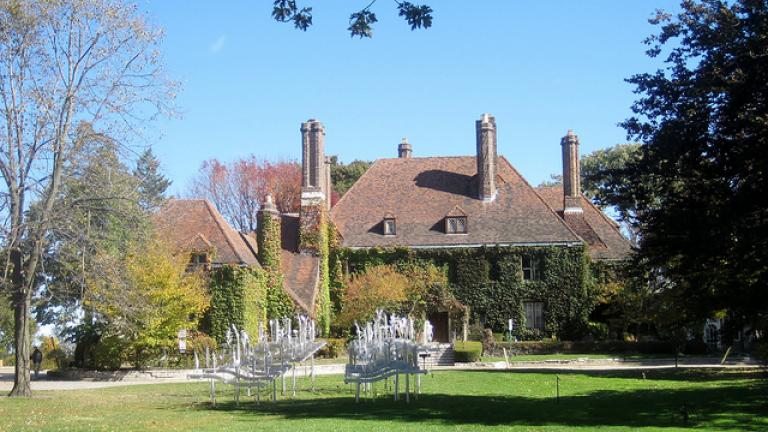 The Harley Clarke Mansion in the Northeast Evanston Historic District (1927)