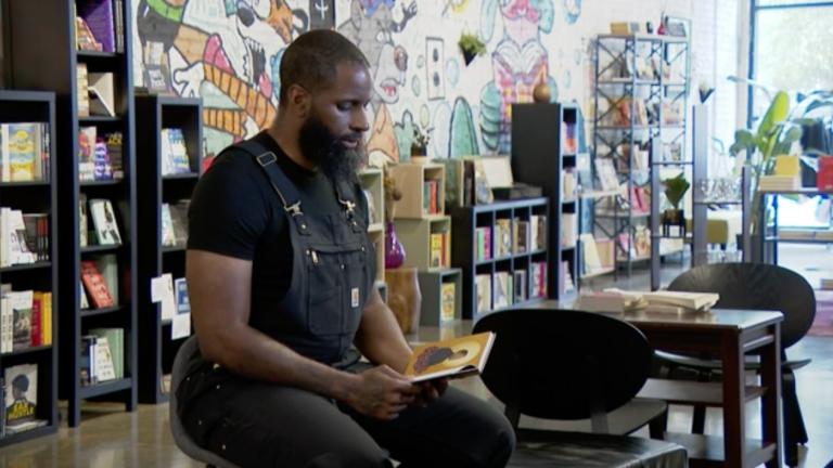 Chicago spoken word artist Harold Green. (WTTW News)